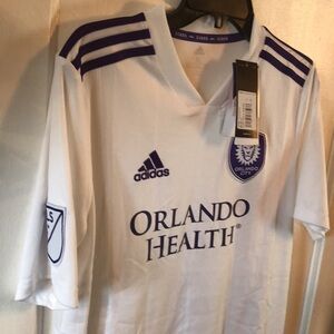 ADIDAS MLS Orlando City SC Soccer Jersey Youth Ages (15-16) Size XL